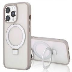 Accezz Cover con anello e supporto con MagSafe Apple iPhone 13 Pro - Grigio