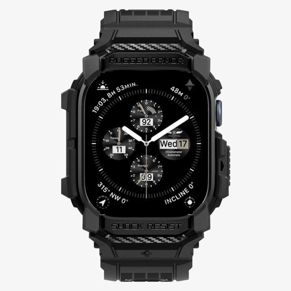 Spigen Cover Rugged Armor™ Pro Apple Watch Series 10 / 11 - 46 mm - Matte Black