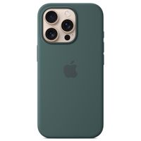 Apple Cover Posteriore in Silicone con MagSafe Apple iPhone 16 Pro - Lake Green