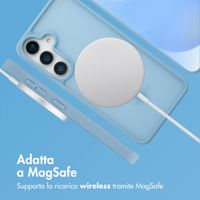 imoshion Cover posteriore Color Guard con MagSafe Samsung Galaxy S25 - Azzurro