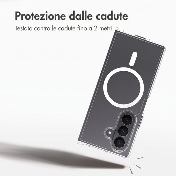 Accezz Cover posteriore Xtreme Impact con MagSafe Samsung Galaxy Z Fold 8 Ultra - Trasparente