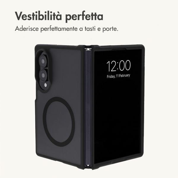 imoshion Cover posteriore Color Guard con MagSafe Samsung Galaxy Z Fold 8 - Nero