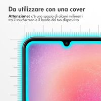 Accezz Vetro temperato, confezione da 2 Samsung Galaxy A25 (5G)