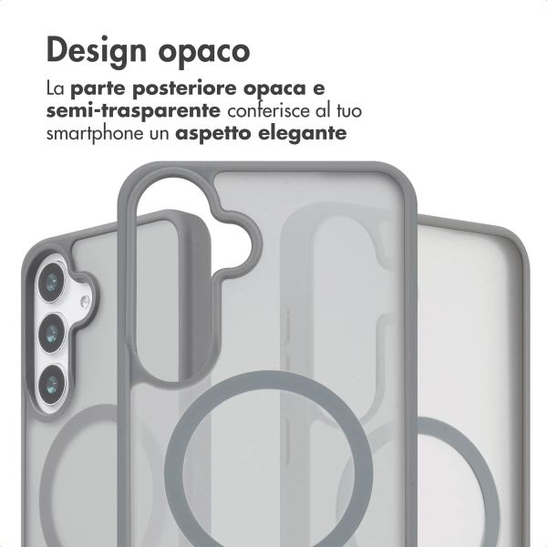 imoshion Cover posteriore Color Guard con MagSafe Samsung Galaxy S25 - Grigio
