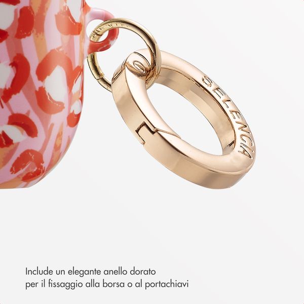 Selencia Cover Vivid  Apple Airpods 4 - Wild Spots Lipstick