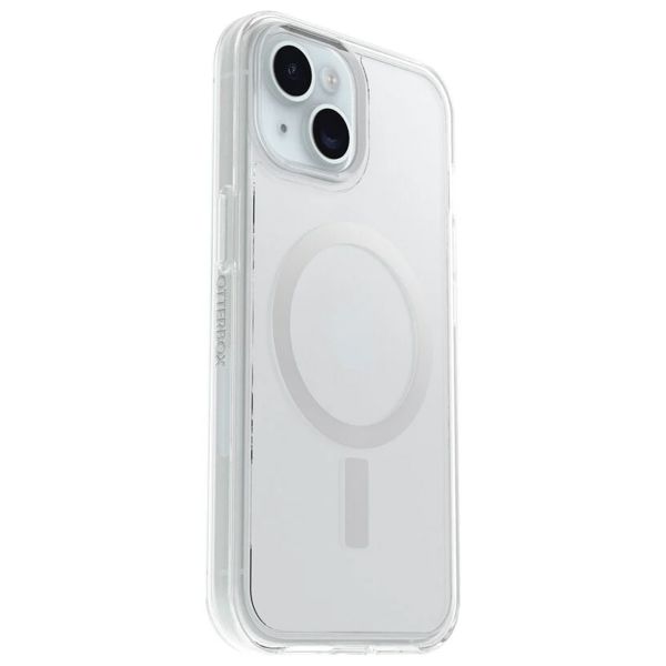 OtterBox Cover Posteriore Trasparente Symmetry con MagSafe Apple iPhone 17e / 16e / 15 / 14 / 13 - Clear