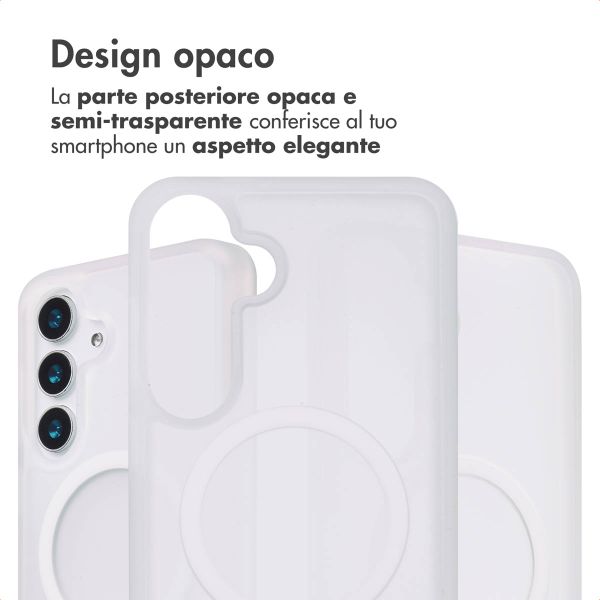 imoshion Cover posteriore Color Guard con MagSafe Samsung Galaxy S25 - Bianco