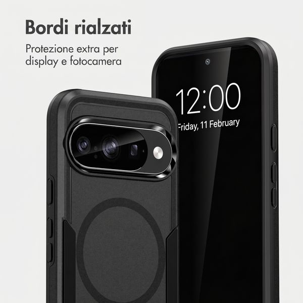 imoshion Cover posteriore con MagSafe Google Pixel 11 / 11 Pro / 10 / 10 Pro - Nero