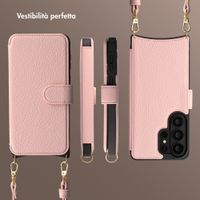 Selencia Cover Riva con MagSafe e cordino Samsung Galaxy S26 Ultra - Old Pink