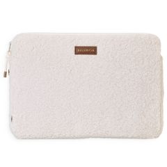 Selencia Cover Teddy per laptop 13-14 pollici - Laptopsleeve - Latte