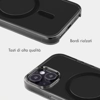 Accezz Lite custodia posteriore con MagSafe Apple iPhone 15 - Smokey Clear