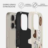 Burga Cover Posteriore Resistente con MagSafe Apple iPhone 16 - Oat Milk Please