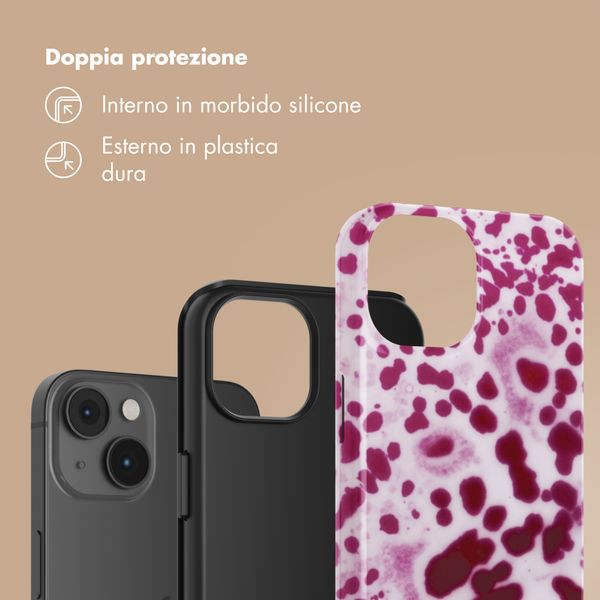 Selencia Cover Posteriore Vivid Apple iPhone 14 - Cosmic Orchid