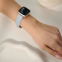 Burga Cinturino in vera pelle Apple Watch | 38/40/41/42 mm - Dream / Silver