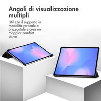 imoshion Cover a libro Trifold Samsung Galaxy Tab S10 FE Plus - Nero