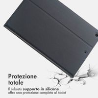 Accezz Cover Tablet Classica Apple iPad 9 (2021) 10.2 pollici / iPad 8 (2020) 10.2 pollici / iPad 7 (2019) 10.2 pollici - Nero