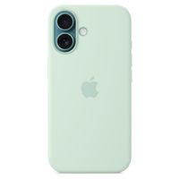 Apple Cover Posteriore in Silicone con MagSafe Apple iPhone 16 - Aquamarine