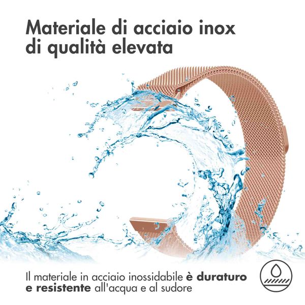 imoshion Cinturino milanese magnetico  - Attacco universale 18 mm - Oro rosa