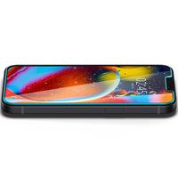 Spigen Vetro temperato GLAStR EZ Fit, confezione da 2 + Applicatore Apple iPhone 13 Mini