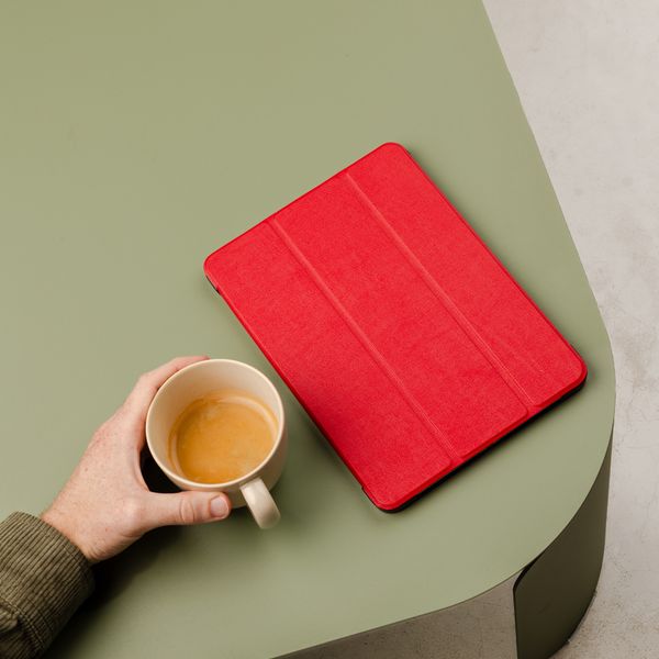 imoshion Cover a libro Trifold Samsung Galaxy Tab S11 / S12 Ultra - Rosso
