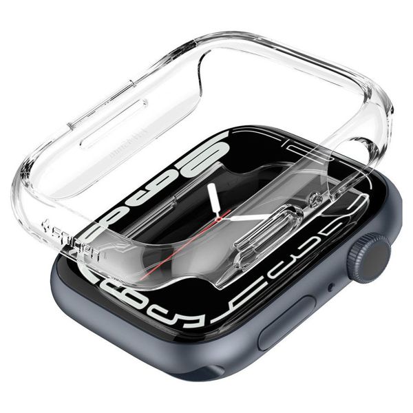 Spigen Bumper Thin Fit™ Apple Watch 7 / 8 / 9 - 45 mm - Trasparente