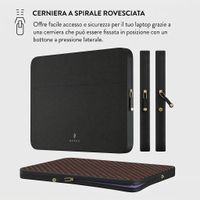 Burga Custodia per laptop 14 pollici - Laptopsleeve - Sorry Busy