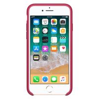 Apple Cover in Silicone Apple iPhone SE (2022 / 2020) / 8 / 7 - Rose Red