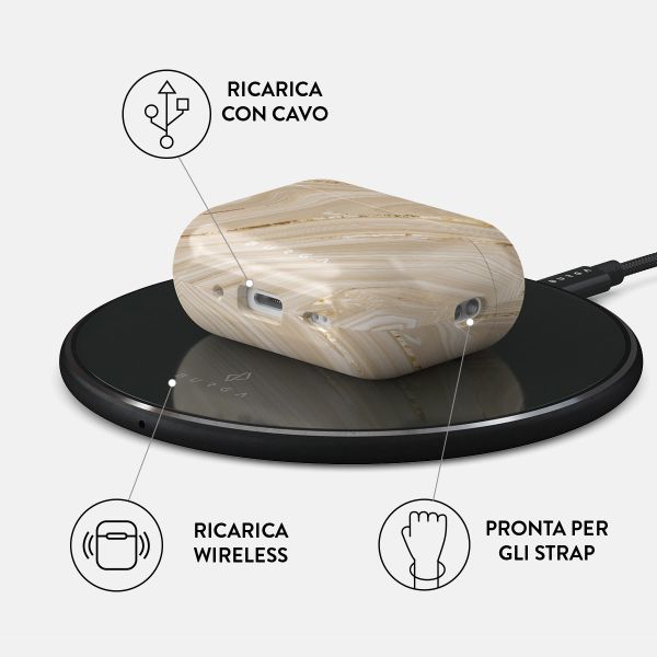 Burga Custodia rigida Apple AirPods Pro 2 - Full Glam