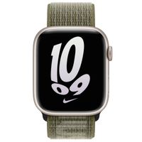 Apple Cinturino Nike Sport Loop Apple Watch | 44/45/46/49 mm - Sequoia / Pure Platinum