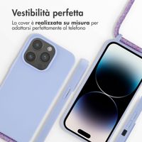 imoshion Cover in Silicone con Cordino Apple iPhone 14 Pro - Viola