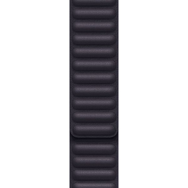 Apple Cinturino Leather Link Apple Watch | 44/45/46/49 mm - Taglia S/M - Ink