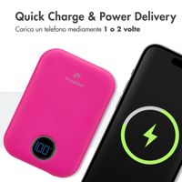 imoshion Powerbank Magnetic 10.000 mAh - Powerbank wireless - Hot Pink
