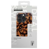 iDeal of Sweden Cover Trasparente con MagSafe Apple iPhone 15 Pro - Tortoise
