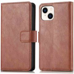 imoshion Cover a libro di Lusso Apple iPhone 15 - Marrone