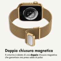 imoshion Milanees magnetisch bandje Apple Watch | 44/45/46/49 mm - Goud
