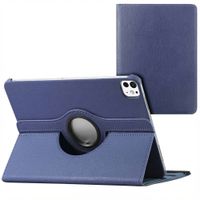 imoshion Cover Girevole a 360° Apple iPad Air 11 pollici (2026) M4 / (2025) M3 / (2024) M2 / Air 5 (2022) / Air 4 (2020) / Pro 11 (2018/2020) - Blu scuro