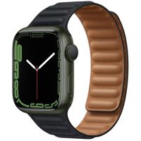 Apple Cinturino Leather Link Apple Watch | 38/40/41/42 mm - Taglia S/M - Midnight