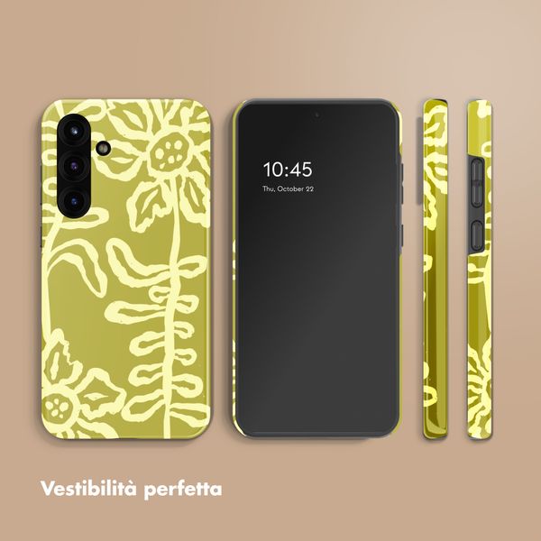 Selencia Cover Posteriore Vivid Samsung Galaxy S25 FE - Chalky Bloom