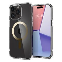Spigen Cover Posteriore Ultra Ibrida con MagSafe Apple iPhone 15 Pro Max - Oro