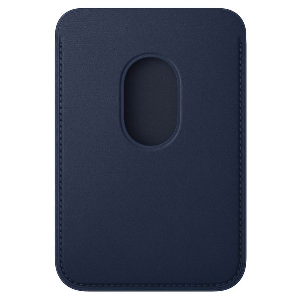 Apple FineWoven Wallet MagSafe con funzione “Dov’è” - Blu scuro