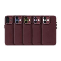 Decoded Cover Posteriore in Pelle MagSafe Apple iPhone 17 - Burgundy