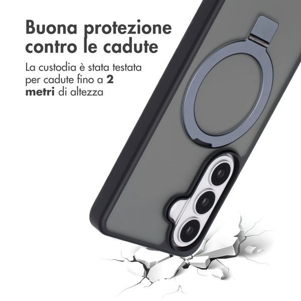 Accezz Cover con anello e supporto con MagSafe Samsung Galaxy S26 - Nero