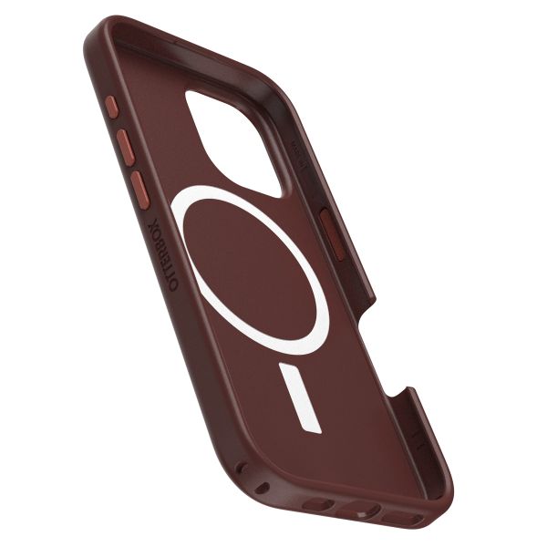 OtterBox Cover Posteriore Trasparente Symmetry con MagSafe Apple iPhone 16 - Union Station Brown