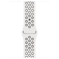 Apple Cinturino Nike Sport Apple Watch Series 1 t/m 11 / SE / Ultra (44/45/46/49 mm) - Taglia S/M/L - Pure Platinum / Black