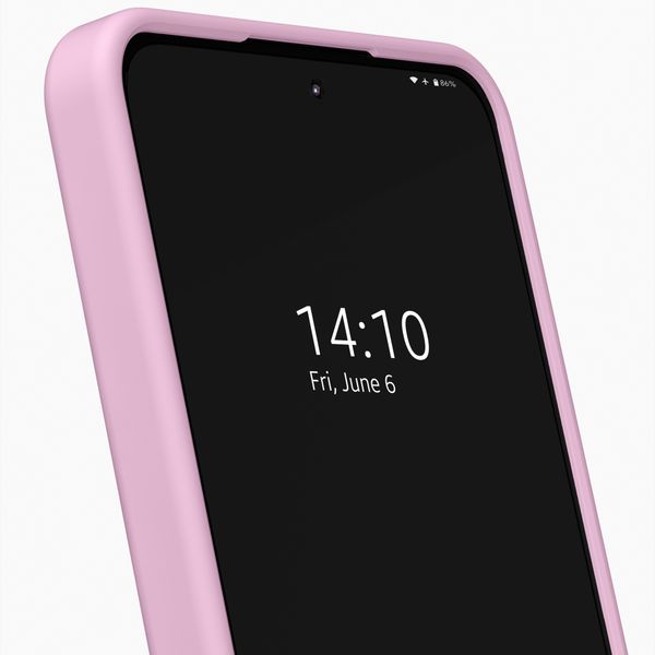 iDeal of Sweden Cover in silicone con MagSafe Samsung Galaxy A37 (5G) - Bubblegum Pink