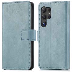 imoshion Cover a libro di Lusso Samsung Galaxy S24 Ultra - Azzurro
