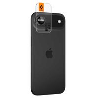 Spigen Optik Pro EZ Fit Lens Protector - Protezione lente fotocamera (confezione da 2) per Apple iPhone Air - Crystal Silver