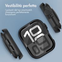 imoshion Cover rigida integrale Apple Watch 10 / 11 - 42 mm - Nero