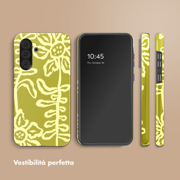Selencia Cover Posteriore Vivid Samsung Galaxy A36 / A56 - Chalky Bloom