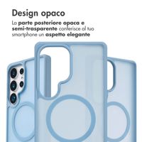 imoshion Cover posteriore Color Guard con MagSafe Samsung Galaxy S25 Ultra - Azzurro